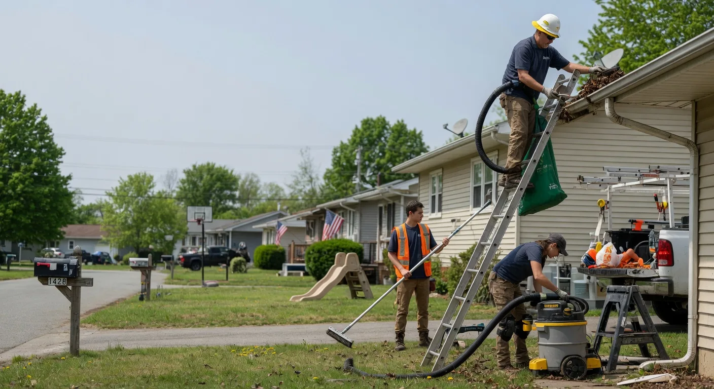 Gutter Installation in New Plymouth, OH near me